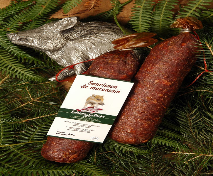 Saucisson de marcassin 300gr