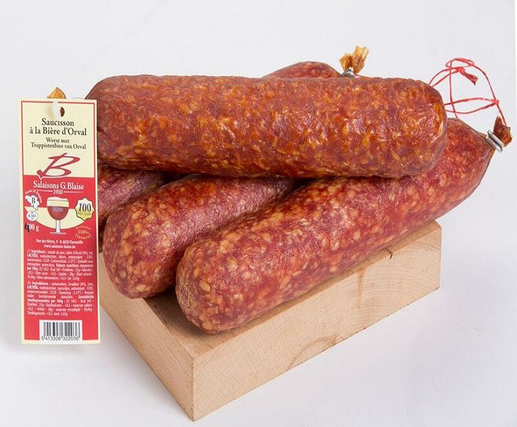 Saucisson à la bière d'Orval 400gr